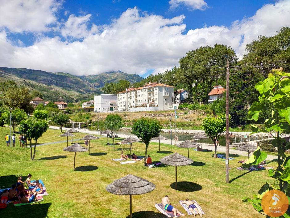 Casa Das Lezirias Unhais Da Serra Bagian luar foto
